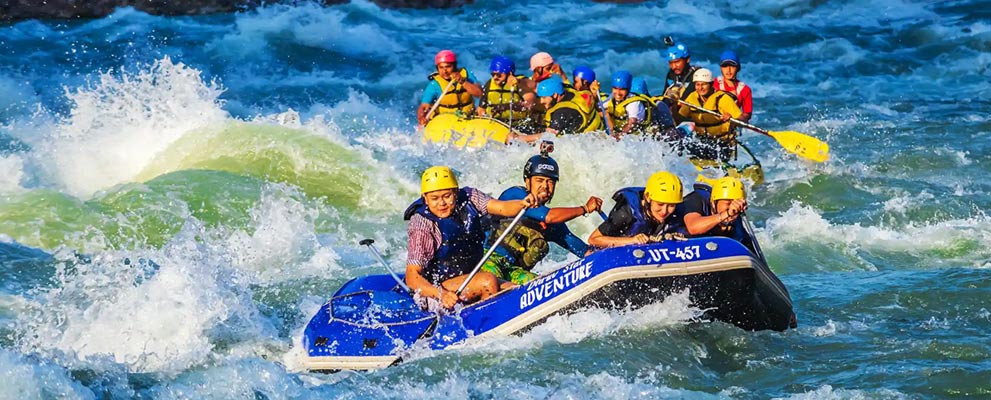 River Rafting in Corbett