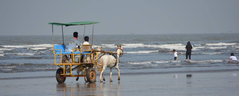 Sunset at Alibag Beach